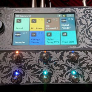 Floral 2-part Quad Cortex Screen Protector