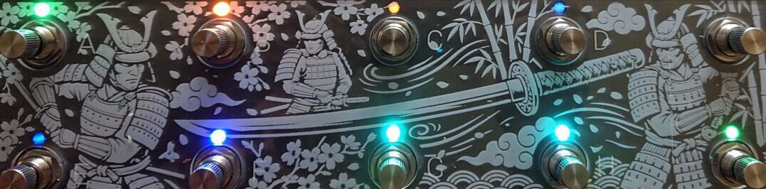 Samurai 2-part Quad Cortex screen protector